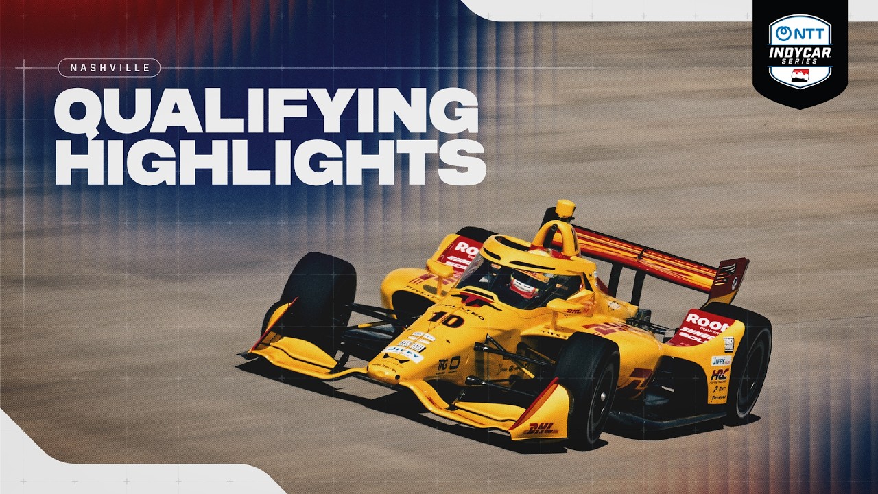 Qualifying Highlights | 2026 INDYCAR at Nashville