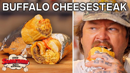 NY's Best Kept Secret: Buffalo Chicken Cheesesteak | Cookin' Somethin'