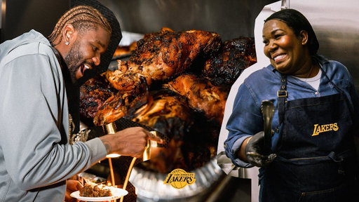 Deandre Ayton’s Mom Woke Up at 3AM to Cook for the Lakers?!