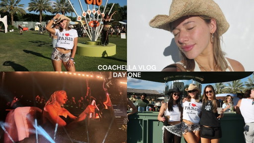 Vlog | Coachella Day One! SABRINA, FESTIVAL HANGS AND FUN
