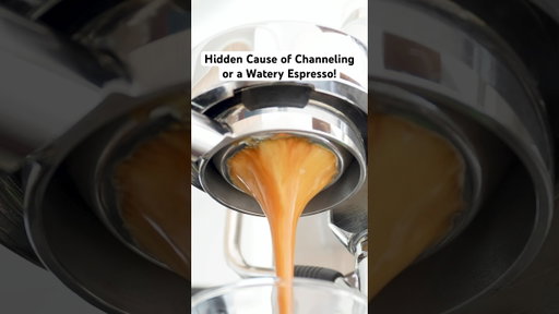 The Hidden Cause or Channeling & a Watery Espresso #espresso #homebarista #espressomachine #coffee