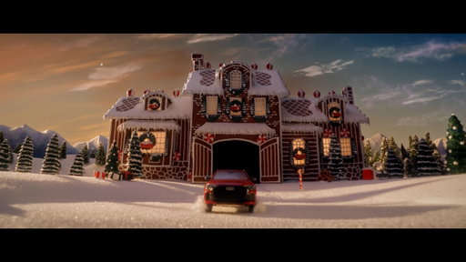 Audi Gingerbread Village