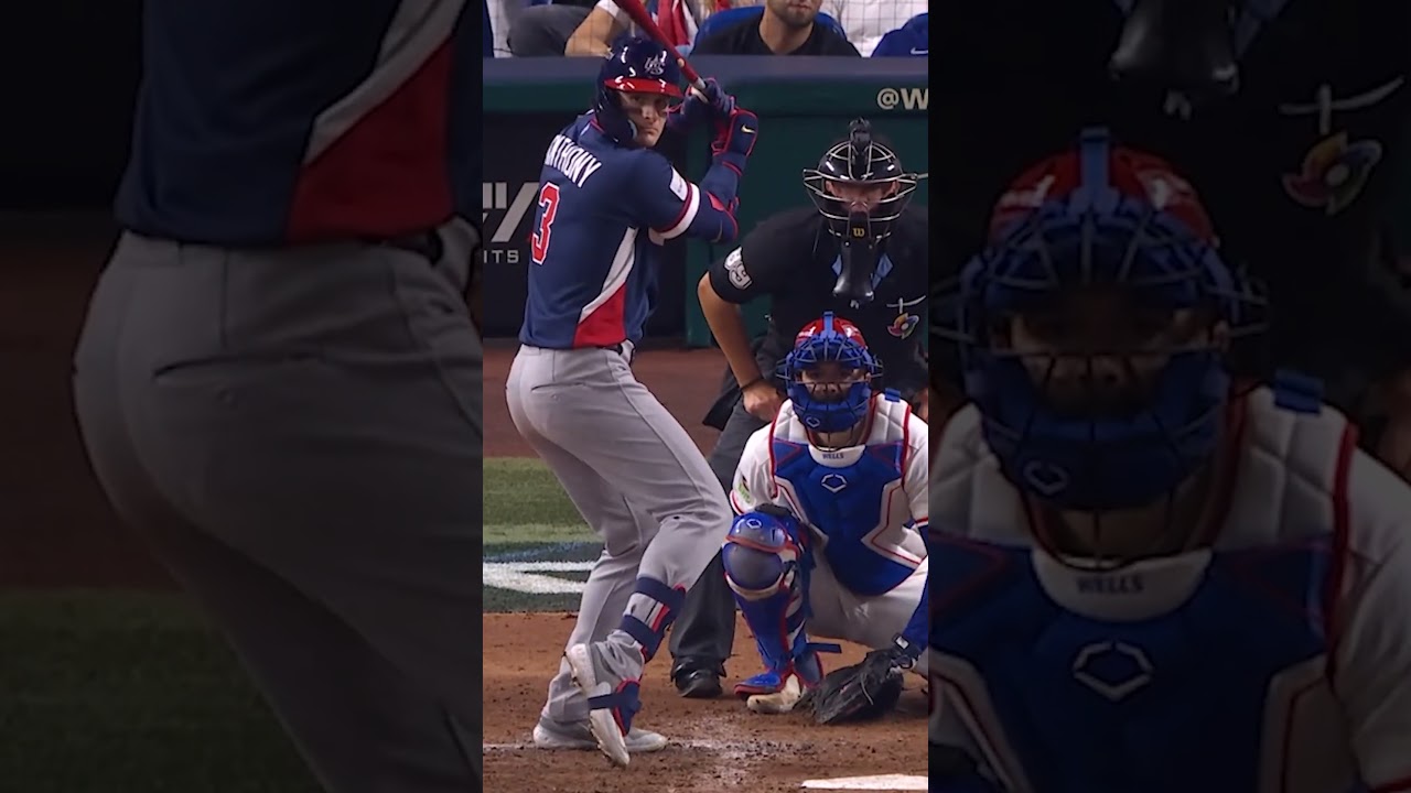This sinker from Huascar Brazobán was FILTHY #baseball #highlights #worldbaseballclassic #sports