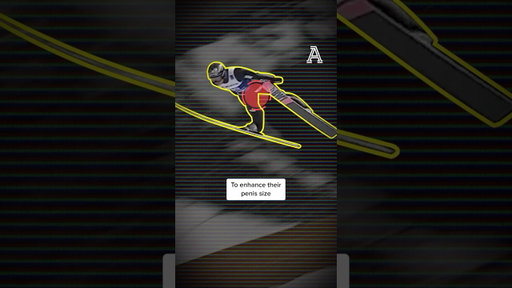 Why ski jumpers would enhance themselves 🎿 #shorts