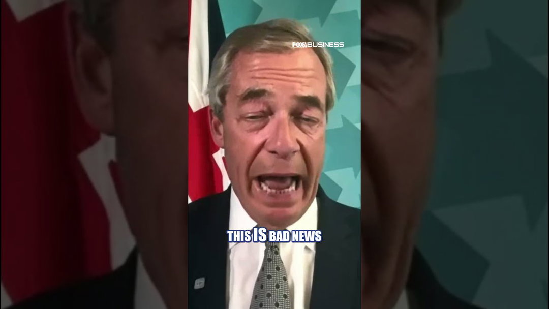 'IT'S A DISASTER': Nigel Farage RIPS UK over US bomber pull out #shorts