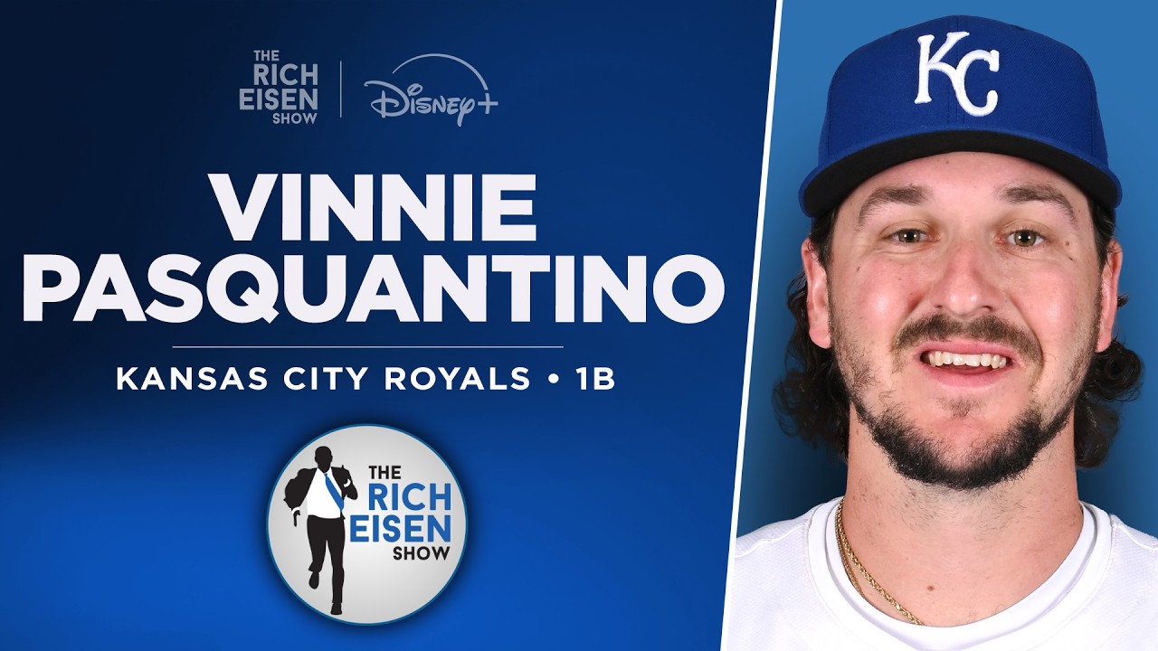 Royals 1B Vinnie Pasquantino Talks WBC, ABS, Jets Misery & More with Rich Eisen | Full Interview