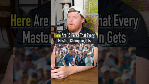 15 Perks For Masters Champions!?! #golf #shorts #golfer #masters