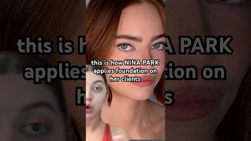 NINA PARK does not apply foundation like the rest of us and here is WHY #celebritymua