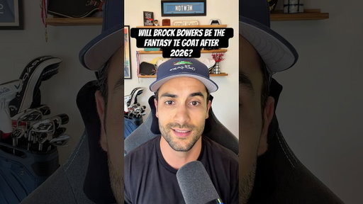 Is Brock Bowers in for a MONSTER fantasy football season? #fantasyfootball #brockbowers