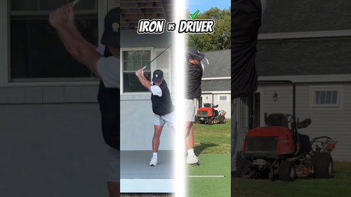 Iron vs. Driver: Impact Feels
