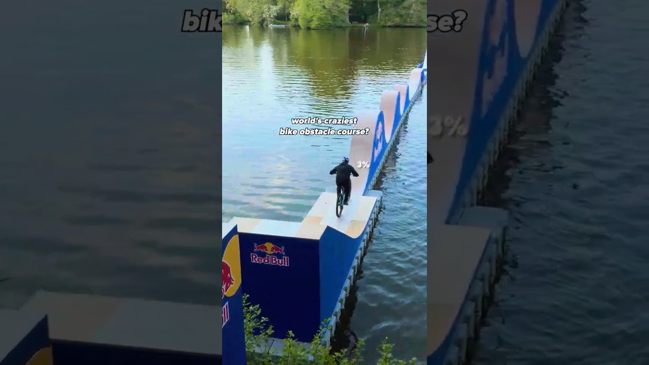World's Craziest Bike Obstacle Course 😳