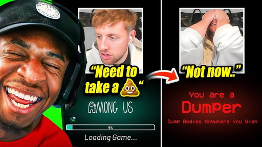 HARRY TAKES ON THE DUMPER ROLE!! | SIDEMEN AMONG US REACTION