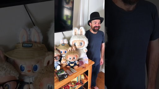 How I display my giant Labubu collection. #popmart #labubu