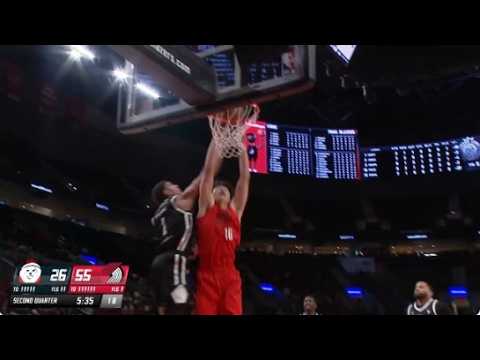 Yang Hansen Highlights (13 Points, 6-8 FG) | Trail Blazers 119, London Lions 66 | Oct. 12, 2026