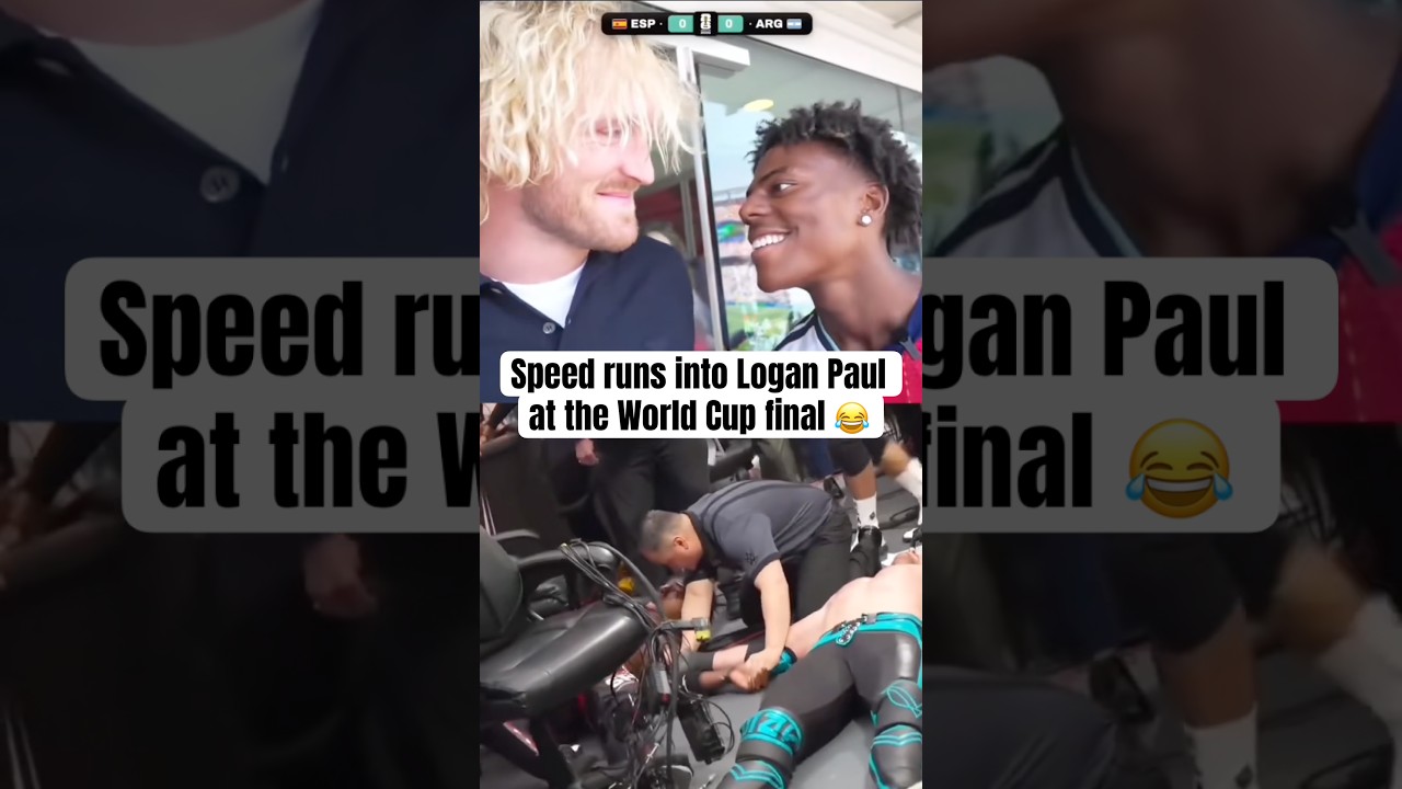 Speed was about to swing on Logan Paul 🤣