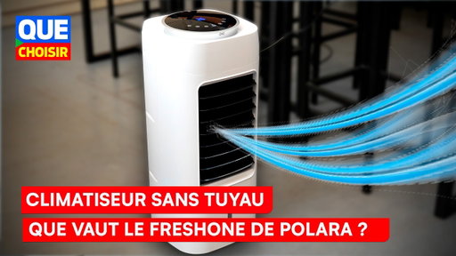 Climatiseur sans tuyau : que vaut le FreshOne de Polara ? I Que Choisir Ensemble