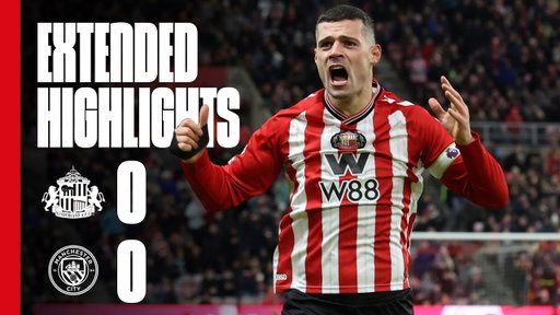 Extended Highlights | Sunderland AFC 0 - 0 Manchester City