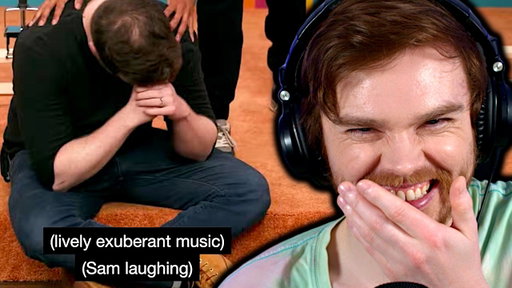 I MUST BE TURNING INTO SAM COS I'M LAUGHING AT HIS MISERY TOO - Game Changer BINGO Reaction