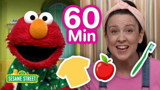 Daily Routines with Elmo, Ms. Rachel, and MORE!🪥👕🍎 | 1 Hour | Sesame Street