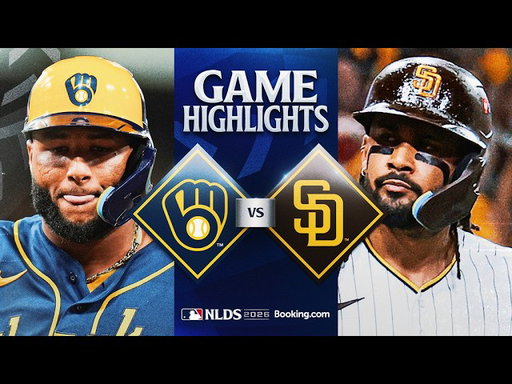 Brewers vs. Padres Game Highlights (10/7/26) | MLB Highlights