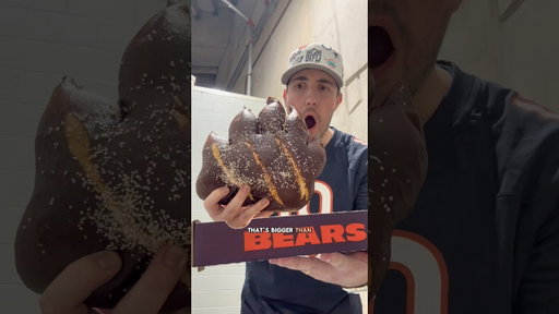 I tried the craziest food items at a Chicago Bears game! 🐻