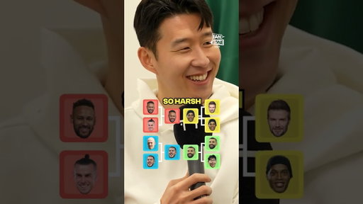 Son Heung-min could only answer one matchup straight away in football knockout 😅