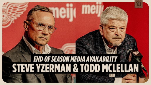 Steve Yzerman and Todd McLellan Detroit Red Wings End of Season Media | April 23, 2026