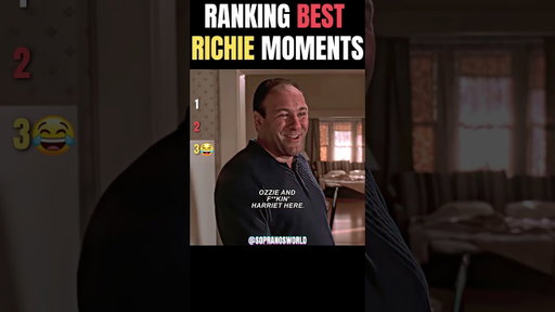 RANKING TONY AND RICHIE BEST MOMENTS #soprano #thesopranos