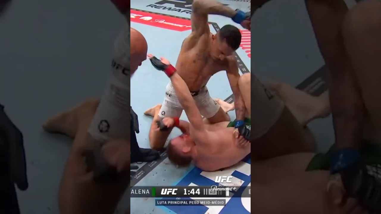 CARLOS PRATES NOCAUTEIA JACK DELLA MADDALENA NA LUTA PRINCIPAL DO #UFCPERTH! 🇧🇷