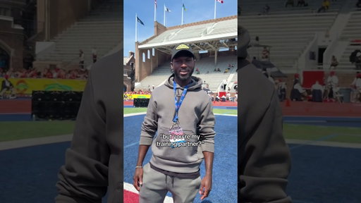 Duh 🤭  #trackandfield #pennrelays