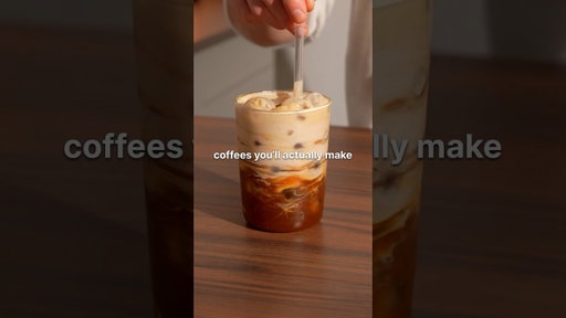 Honey Cloud Latte 🤎 #icedcoffee