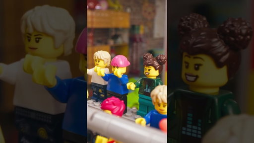 How Does the Strongest Man Alive Get Fingers of Steel? 💪 | LEGO Brick Click Challenge #shorts