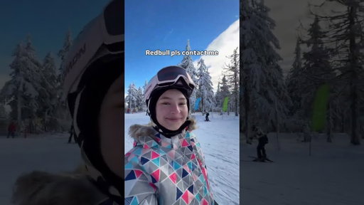 I can join Redbull’s team 😂 (it’s safe - at theskiresort and so much fun!)