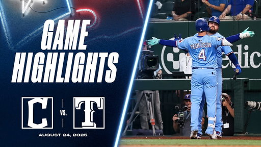 Guardians vs. Rangers Game Highlights (8/24/25) | MLB Highlights