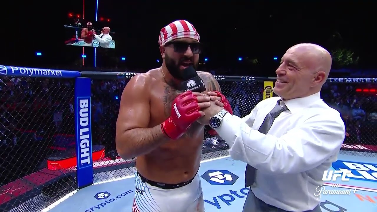 Josh Hokit Octagon Interview | UFC Freedom 250