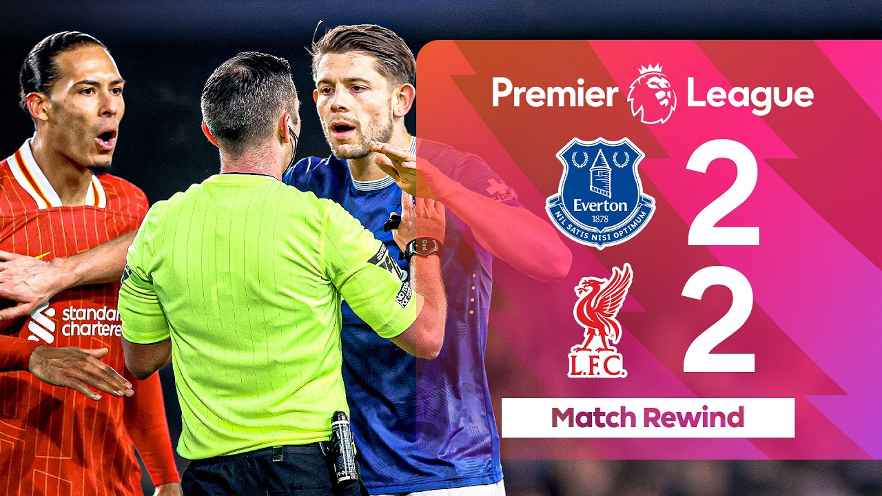 Tarkowski Snatches A Draw In A HEATED Derby | Everton v Liverpool 2024/25