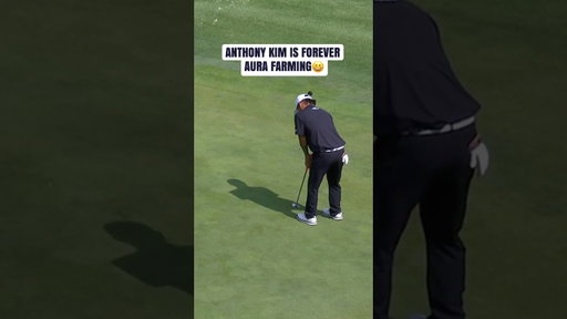 Anthony Kim hit the Scuba Celly 🤣