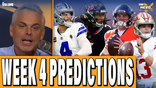 Colin Cowherd's NFL Week 4 Predictions: Broncos-49ers, Cowboys-Texans, Chargers-Seahawks | Blazin' 5