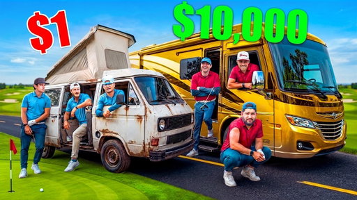 $1 vs $10,000 Golf Road Trip Across America | Ep.2