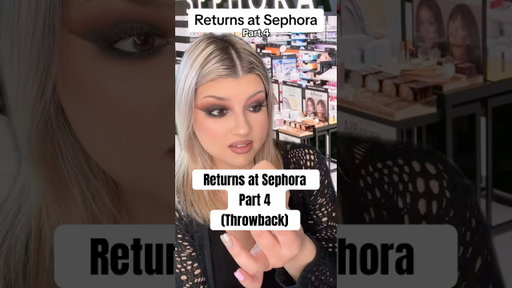 Throwback—Returns at Sephora, Part 4 #sephora #pov #skit #retail #customerservice #karen #fyp