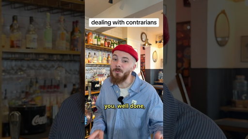 Customers that need to be right about everything #hospitality #comedy #bartender #service #work