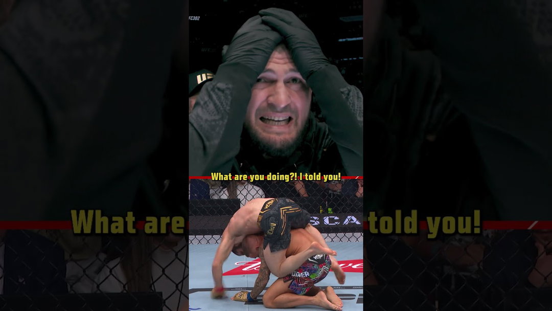 Islam Makhachev getting tips from THE GOAT! #ufc330