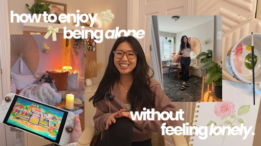 ☁️ the art of enjoying your own company | 5 ways i learned to love being alone
