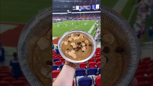Trying the coolest foods at new Highmark Stadium, home of the Buffalo Bills! 🦬🏈