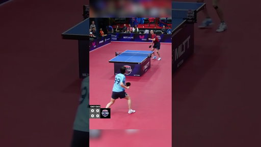 Back and forth with Jinxin Wang! #mltt #tabletennis #tabletennishighlights