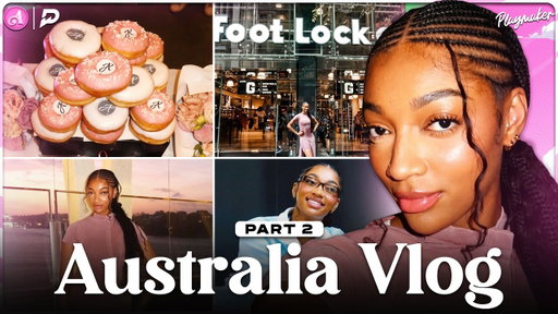 Angel Reese Meets With The Owner Of WNBL! Takes Us Shopping In Australia + BTS Of Her Sneaker Event