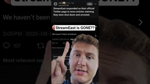 StreamEast is GONE?