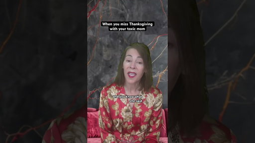 Toxic Mom Post-Thanksgiving #comedyshorts