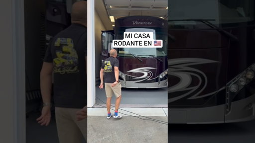 MI CASA RODANTE EN 🇺🇸!!! € #españolesporelmundo #nascar #motorhome #autocaravana #racing#viajar