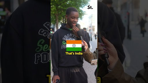 How many did you actually know? 👀👇                    #streetinterviewsofficial #quiz #flags #shorts